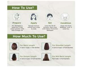 INDUS VALLEY Tinte Capilar en Gel Natural Sin Daños para Mujeres |   Tinte Orgánico para el Cabello Sin Amoníaco ni PPD con 100% de Cobertura de Canas - Product Image 4