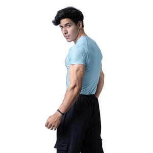 Rashguard Men logo Sublimation <b>Printed</b> Spandex Rash Guard Gym <b>Surfing</b> Diving Rashguard With Uv protection - Product Image 2