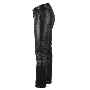 Pantalon en cuir d'agneau pour homme, nouvelle collection, vente en gros, tendance, haute qualité, avec poches / Pantalon en cuir pakistanais - Product Image 3