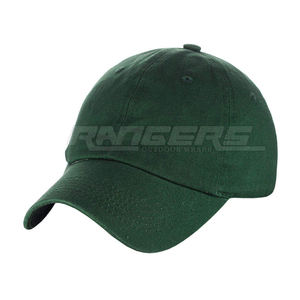 Gorras de Béisbol Verdes Unisex de 6 Paneles, Gorra Ajustada de Sarga de Algodón, Color Sólido para Adultos, Gorras Casuales para las Cuatro Estaciones - Product Image 1