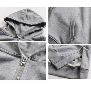 Sweat-shirt à capuche pour homme en polaire, de haute qualité, prix abordable, vente en gros, logo personnalisé, uni, décontracté, sportif - Product Image 6