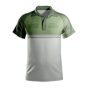 Polo de Punto Estampado Premium para Hombre, Ropa Deportiva de Secado Rápido, Proveedor de Logotipos Personalizados, Polo de Punto Estampado para Hombre de Alta Calidad al por Mayor - Product Image 2