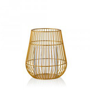 Lanterne en fil métallique au design unique, lanterne décorative pour la maison, ornements artistiques, artisanat en métal, lanternes - Product Image 4