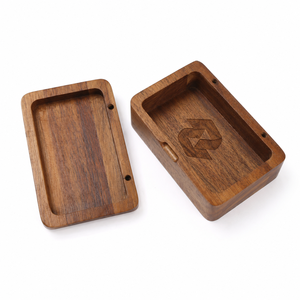Boîte à savon personnalisée en bois massif écologique WEWOOD avec couvercle pour salle de bain et voyage - Product Image 5