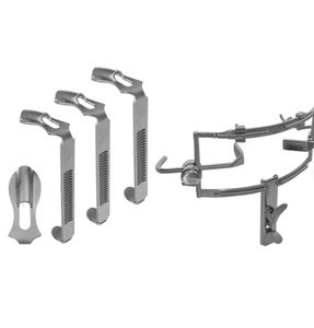 Écarteur buccal chirurgical Dingman avec 3 lames linguales et rétracteur de joue - Product Image 6