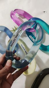 Chaîne en acrylique sur mesure, chaîne à maillons colorés naturels, décoration murale, fabriquée en Inde, chaîne en résine très vendue, décoration murale suspendue - Product Image 6