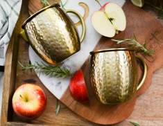 Hammered copper beverage mug collection amber forest drink <b>cups</b> <b>reusable</b> cocktail mugs premium durable - Product Image 4