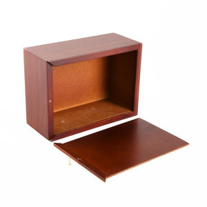 Wood Pet Cremation Urn Floral Embossed <b>Memorial</b> <b>Box</b> for Dogs Funeral Supplies - Product Image 6