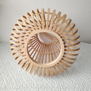 Natural Bamboo Hanging Pendant <b>Light</b> for Home <b>Decoration</b> Resorts Villas and Modern Interior Design - Product Image 6