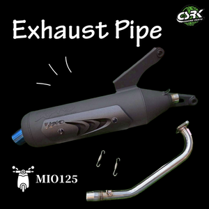 Silencieux de moto en acier inoxydable pour MIO 125, réparation et remplacement - Product Image 1