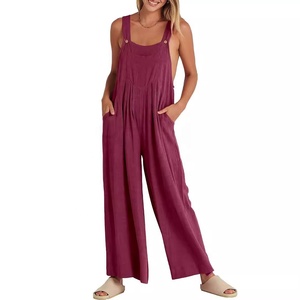 Tuta Intera <span class=keywords><strong>Aloha</strong></span> Personalizzata con Stampa Floreale Tropicale Stile <span class=keywords><strong>Hawaii</strong></span> per Donna, 100% Viscosa di Rayon con Bottoni in Cocco per Vacanze - Product Image 5