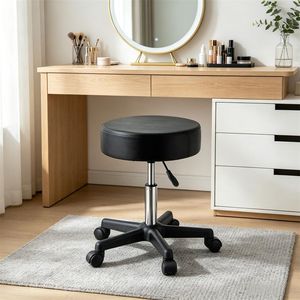 Sedie da Ufficio con Ruote, Sgabelli Girevoli per Comfort e Praticità - Product Image 1