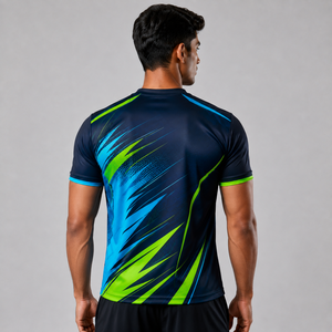 Maillot de volley-ball sans manches respirant grande taille au design optimal, personnalisable unisexe par transfert thermique, pour équipe adulte - Product Image 4