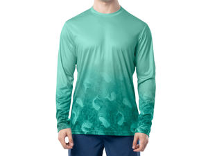 Camisa de Pesca para Hombre de Manga Larga, Nueva Moda, Impresión por Sublimación Personalizada, Logotipo Personalizado - Product Image 4