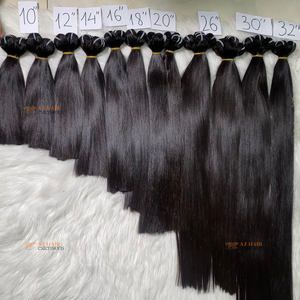 Top Quality Super Double Drawn Vietnamese Raw <b>Hair</b>, Weft Vietnam <b>Hair</b> Extensions 100% Natural Virgin <b>Hair</b> - Product Image 5
