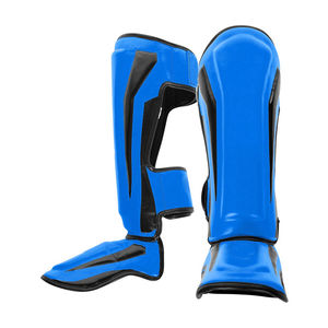 Offre Spéciale : Protège-tibias personnalisés en cuir de vachette pour le Kick Boxing, le MMA, le Muay Thai et le Karaté – Équipement de protection pour tibias - Product Image 5