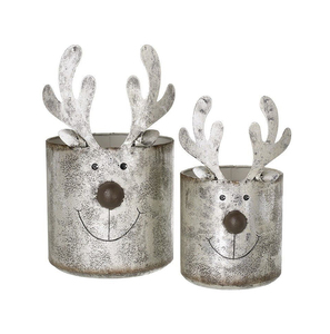 Macetas Rústicas de Metal Galvanizado Magnolia Farms para Árboles de Navidad, Decoración Navideña para el Hogar - Product Image 4