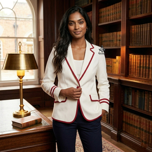 Blazer de la Hermandad Delta Sigma para Mujer, Ropa Masónica Griega, Prenda Exterior de Sororidad, Blazer de Negocios de Manga Larga - Product Image 2