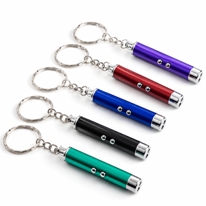 Factory Direct Sale Eco-Friendly Metal Sport Cat Interactive LED Light Torch Laser Pointer - Product Image 1