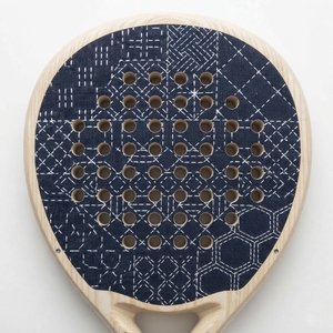 Raquette de padel légère en fibre de carbone et graphite, noyau EVA, cadre durable, surface texturée, poignée ergonomique, puissance et contrôle équilibrés - Product Image 5