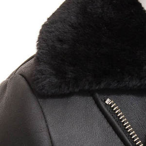 Veste en cuir d'agneau de haute qualité pour femmes, écologique, avec poches zippées, respirante, service de personnalisation du logo OEM - Product Image 6