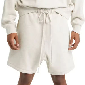 Shorts pour hommes en coton léger 100% avec logo personnalisé, prix de gros, pour usage extérieur, vêtements décontractés et de sport pour hommes. - Product Image 1