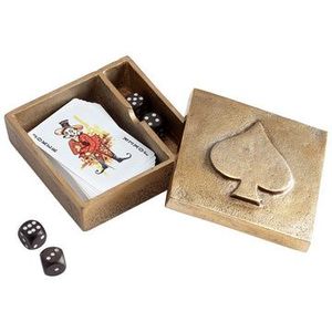 Nouvelle arrivée : Boîte de rangement en bois massif pour jeux de société avec grille supérieure, multi-usages, organiseur pour jeux de société, décoration intérieure - Product Image 3