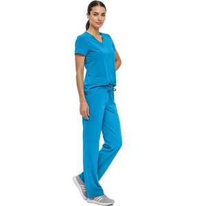 Uniformes Médicos Clásicos Unisex de Algodón Blanco para Uso Profesional en Hospitales - Product Image 6