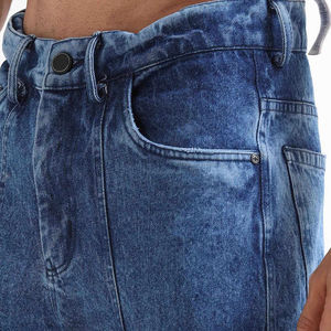 Pantalones Vaqueros Holgados para Hombre, Estilo Retro Clásico, Hip Hop, Lavados, Estilo Urbano Vintage, de Pierna Ancha - Product Image 5