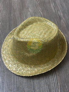 Trilby Straw <b>Hat</b> Seagrass Woven No <b>Band</b> Bulk Supply for Advertising Gift Importer Wholesale Directly from Vietnam Factory - Product Image 6