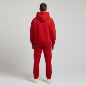 Survêtement Homme Personnalisable High Street 2026 avec Logo, Bandes Réfléchissantes, Coupe Ample et Oversize, à Capuche - Product Image 2