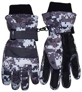 Gants chauffants unisexes personnalisés camouflage hiver ski imperméables isolés thermiquement antidérapants à doigts complets pour snowboard et chasse - Product Image 6
