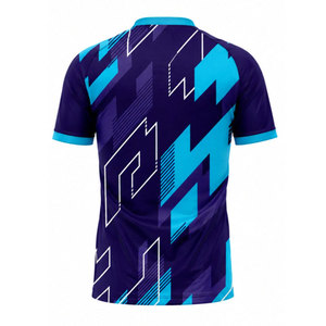 Tenues de rugby pour hommes de haute qualité, personnalisées par sublimation, à rayures, respirantes, à séchage rapide, maillots OEM - Product Image 3