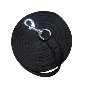 Cuerda de Adiestramiento para Caballos de Malla Acolchada Suave Personalizada de Fábrica Directa, Línea de Lanzamiento de 8M con Anillas Giratorias y Cojín de Tela - Product Image 3