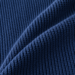 Suéter de Punto Azul Marino para Hombre, Cuello Redondo, Manga Larga, Color Sólido, para Otoño - Product Image 3