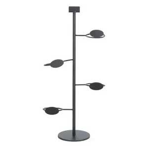 Support mural moderne pour tasses à café en bois or rose, non pliable, à un seul niveau, durable et amovible - Product Image 2