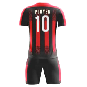 Conjunto de Camiseta y Pantalones Cortos de Fútbol Unisex Personalizables al por Mayor, 200 g/m², Tallas Grandes, Transpirable, de Secado Rápido, 100% Poliéster, Premium para Verano - Product Image 1