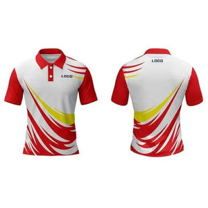 T-shirt de sport personnalisé, design de polo, impression par sublimation, polos de golf en polyester - Product Image 5