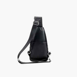 Bolsa de Mensajero de Moda Impermeable de PU Unisex con Logotipo Personalizado, Bolsos de Mano de Cuero Vintage, Bolsa de Hombro - Product Image 4