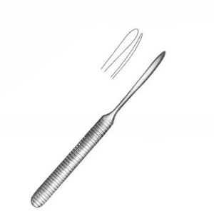 13cm Williger Periosteal Elevator (4mm Bent)-German Steel Manual Reusable Surgical Instrument for Dental Surgery - Product Image 5