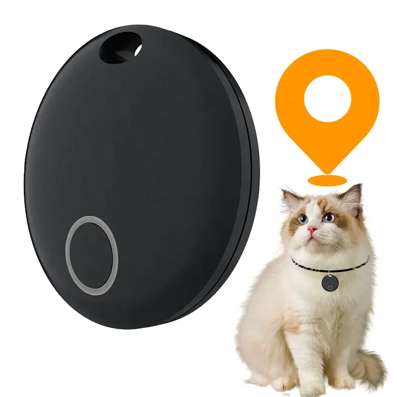Factory wholesale Air Tag Anti-Fall Tracker Cover case With Key Ring For Pet