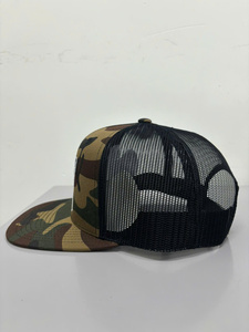 Casquette de camionneur camouflage avec patch brodé personnalisé à 6 panneaux, maille respirante, style décontracté, tendance, classique, pour adultes - Product Image 4