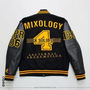 Premium Custom Embroidered Men's Winter Varsity <b>Jacket</b> Vintage Letterman Sporty Bomber Streetwear <b>Patchwork</b> <b>Jacket</b> For Unisex - Product Image 2