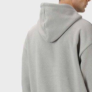 Sweat-shirt à capuche surdimensionné pour homme, couleur unie, en molleton de coton, pull décontracté, vêtement d'automne, prix avantageux, nouvelle arrivée - Product Image 6