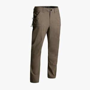 Men's Breathable Softshell Hunting Pants Solid Color Polyester Outdoor Wear Spring Season - Product Image 2