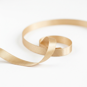 6mm <b>Champagne</b> Gold Single Face Satin Ribbon 100% Polyester Shrink-Resistant 20 Rolls X 8 Meter Pack Gift <b>Boxes</b> Wedding Favors - Product Image 1
