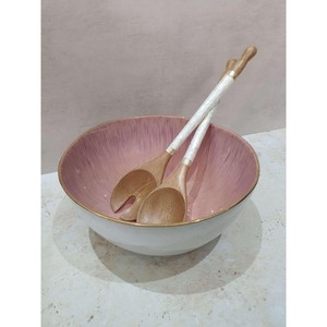 Eco-friendly dishwasher <b>safe</b> Wooden salad servers set Salad <b>tools</b> for eco-conscious Eco-friendly salad servers - Product Image 3