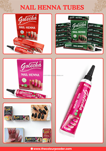 Tubos de Henna Herbal para Uñas, Color Instantáneo, Tinte Intenso |   Aplicación Suave |   Disponible para OEM, ODM y Marca Privada - Product Image 4