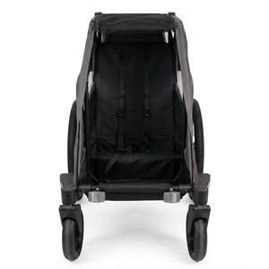 TC-2024S Easy Folding Stroller <b>Trailer</b> Jogger 3 in 1 Single Seat & Aluminum Frame Lightweight Design - Product Image 3