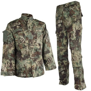 Tactical Uniform <b>Waterproof</b> Breathable Flame-Retardant Camouflage Rain Suit Top <b>Set</b> Durable Outdoor Hunting Gear for All-Weather - Product Image 2